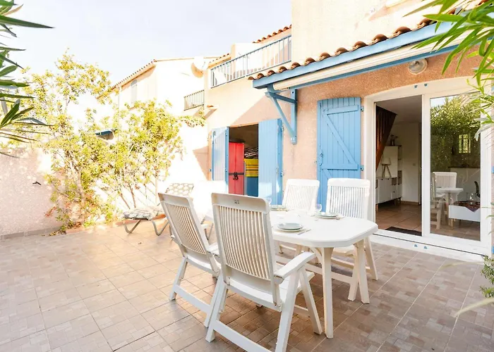 Pavillon Climatise 4 Pieces Avec Wifi, Proche Plage, Terrasse, Barbecue, Park. Privatif, Animaux Admis - Fr-1-409-249 ヴィラ *